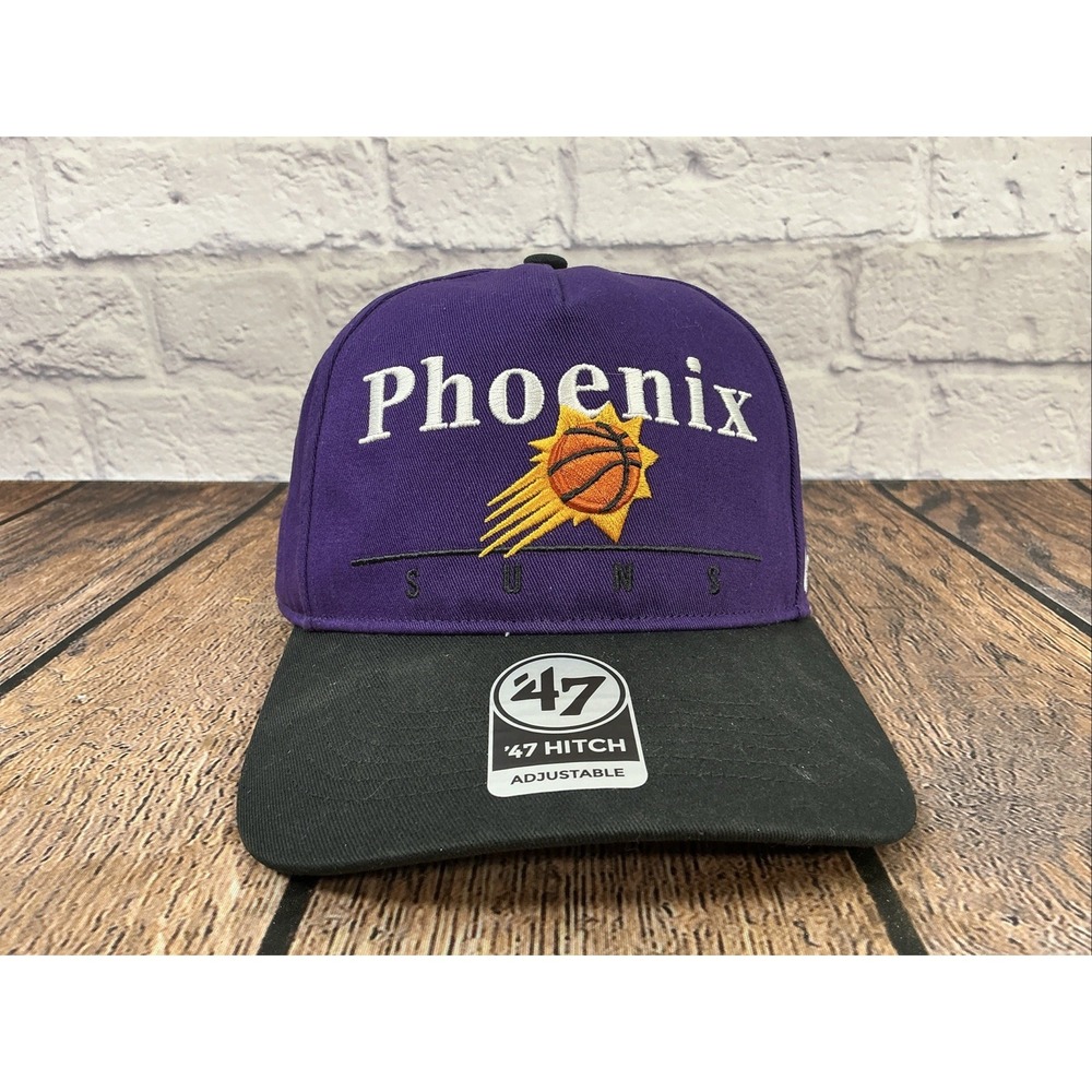 Men's '47 PHOENIX SUNS Purple Snapback Adjustable Hat OSFA NEW